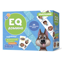 EQ Домино. Эмоции. 28 фишек (двухсторонние). ГЕОДОМ