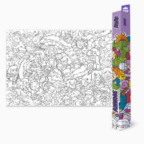 Раскраска-плакат в коробке Дудл. Аниме. Серия Большая раскраска. 101х69 см. Раскраска-плакат в коробке Дудл. Аниме. Серия Большая раскраска. 101х69 см.