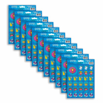 Набор наклейки мотивирующие.  Весёлый для мальчиков. 10л. (270 наклеек)