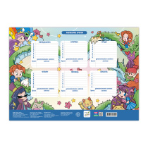 Расписание уроков. Аниме. А3