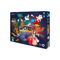Игра настольная 29х22х5. БАРСУКОТ. Очень зверский детектив с голосовым помощником. Игра для всей сем